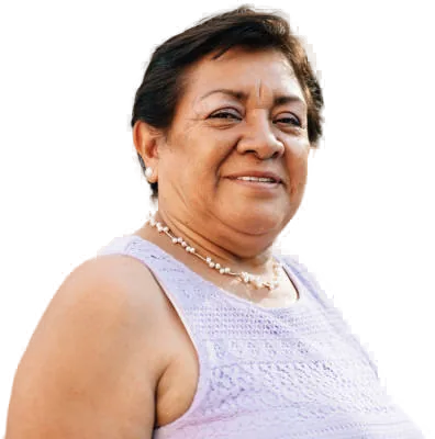 Smiling senior woman